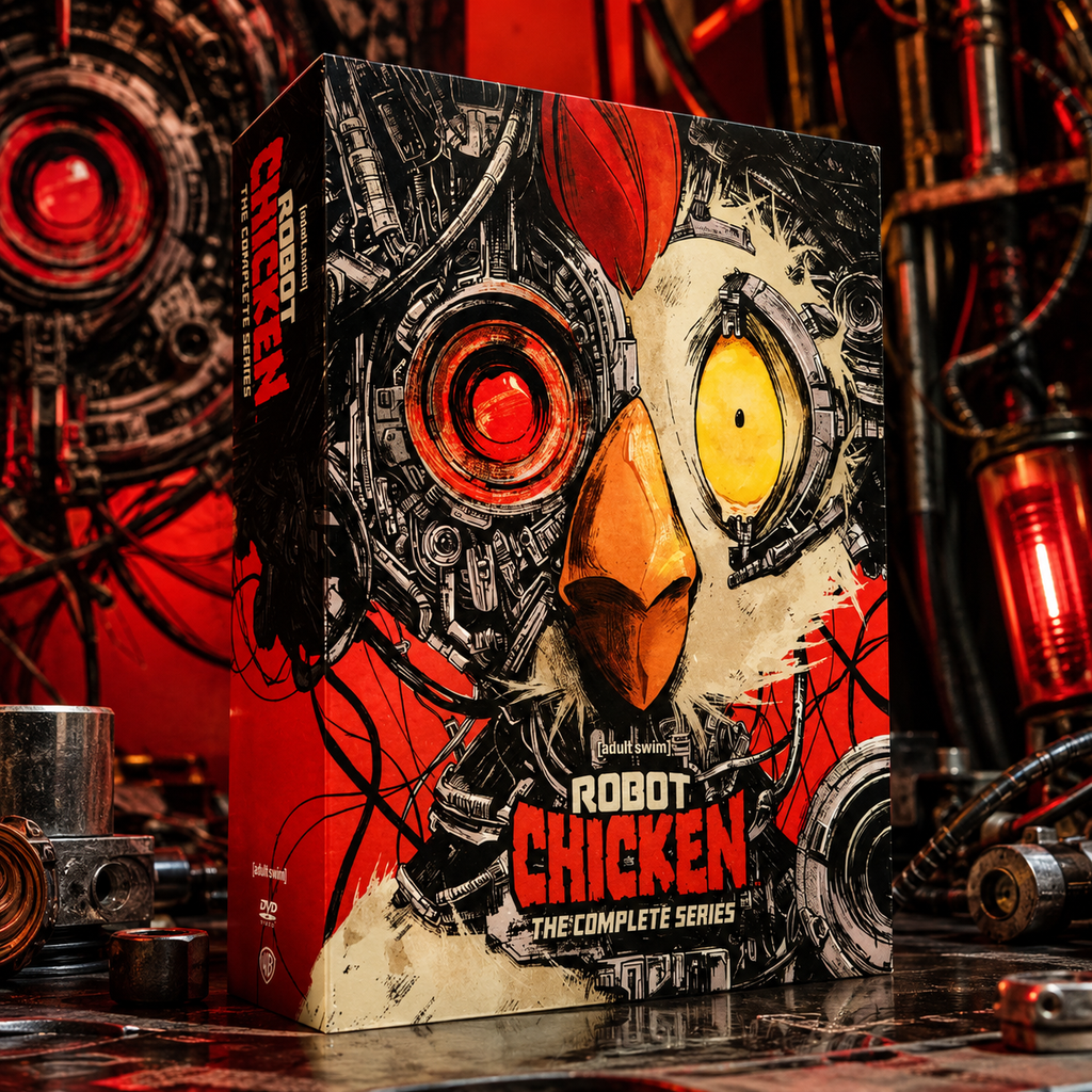 Robot Chicken Complete Series Seasons 1 - 6 DVD Box Set | 24 Disc Collection