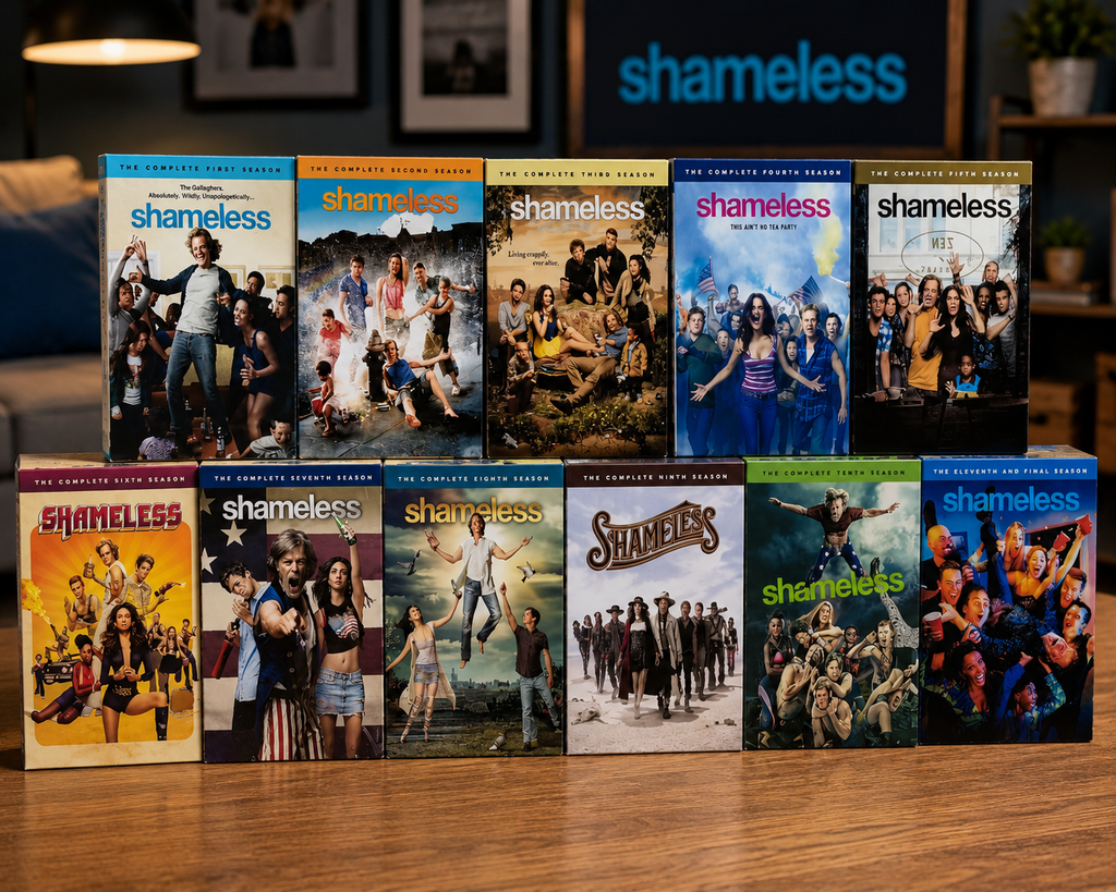 Shameless Complete Series DVD Box Set | Seasons 1 - 11 | 34 Disc Collection | Complete TV Series