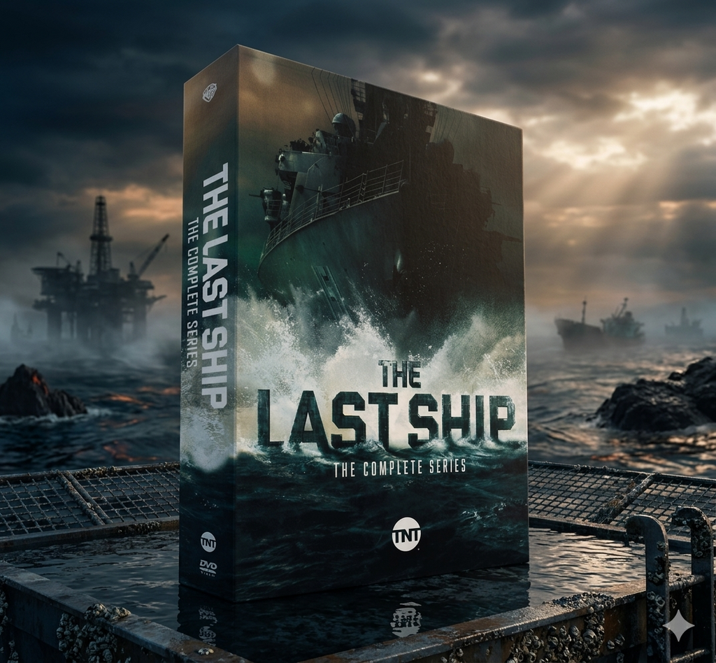 The Last Ship Complete Series DVD, Seasons 1-5 Box Set, 15 Disc Military Action TV, Sci Fi Survival Series, Warner Bros