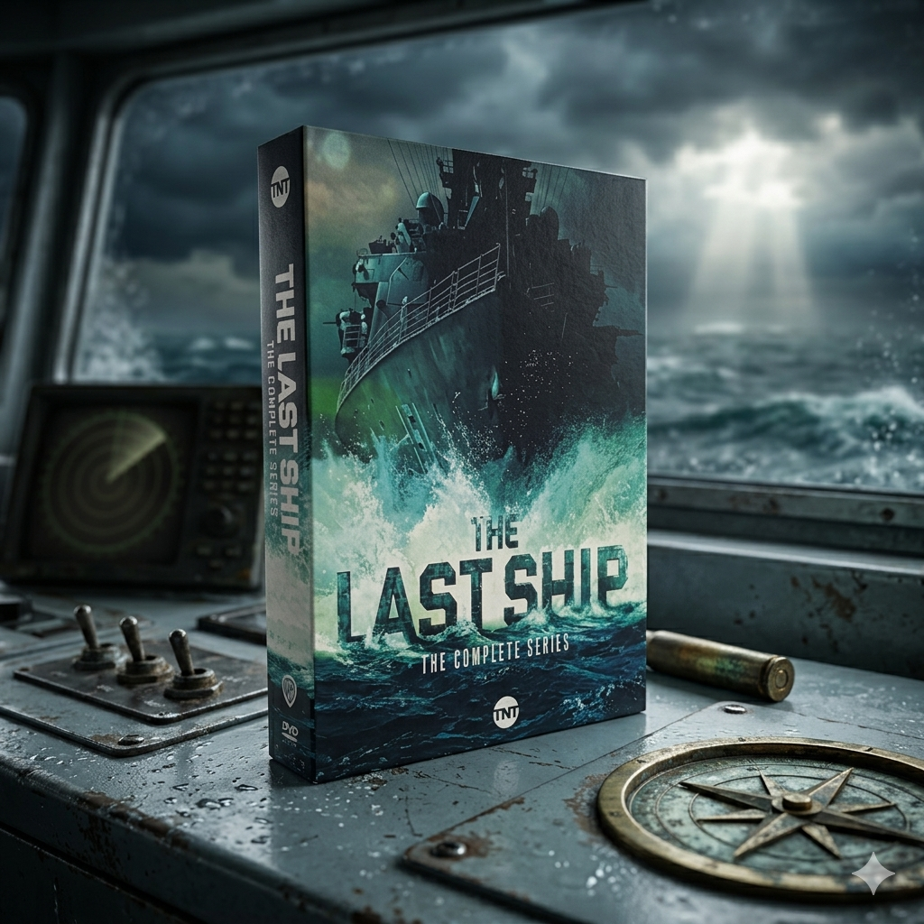 The Last Ship Complete Series DVD, Seasons 1-5 Box Set, 15 Disc Military Action TV, Sci Fi Survival Series, Warner Bros