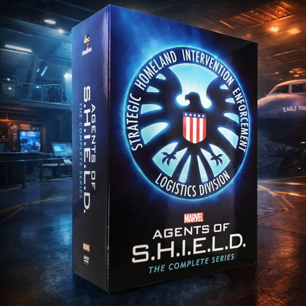 Marvel Agents of SHIELD Complete Series DVD Box Set (Seasons 1–7) | 32 Disc Collection | Action Sci-Fi TV Gift