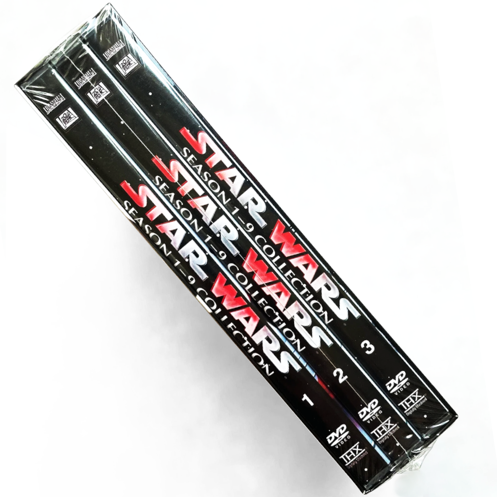 Star Wars Complete Movie Collection Box Set (Films 1-9) 15 DVD Box Set - Sealed - Perfect Gift for Skywalker Saga Fan