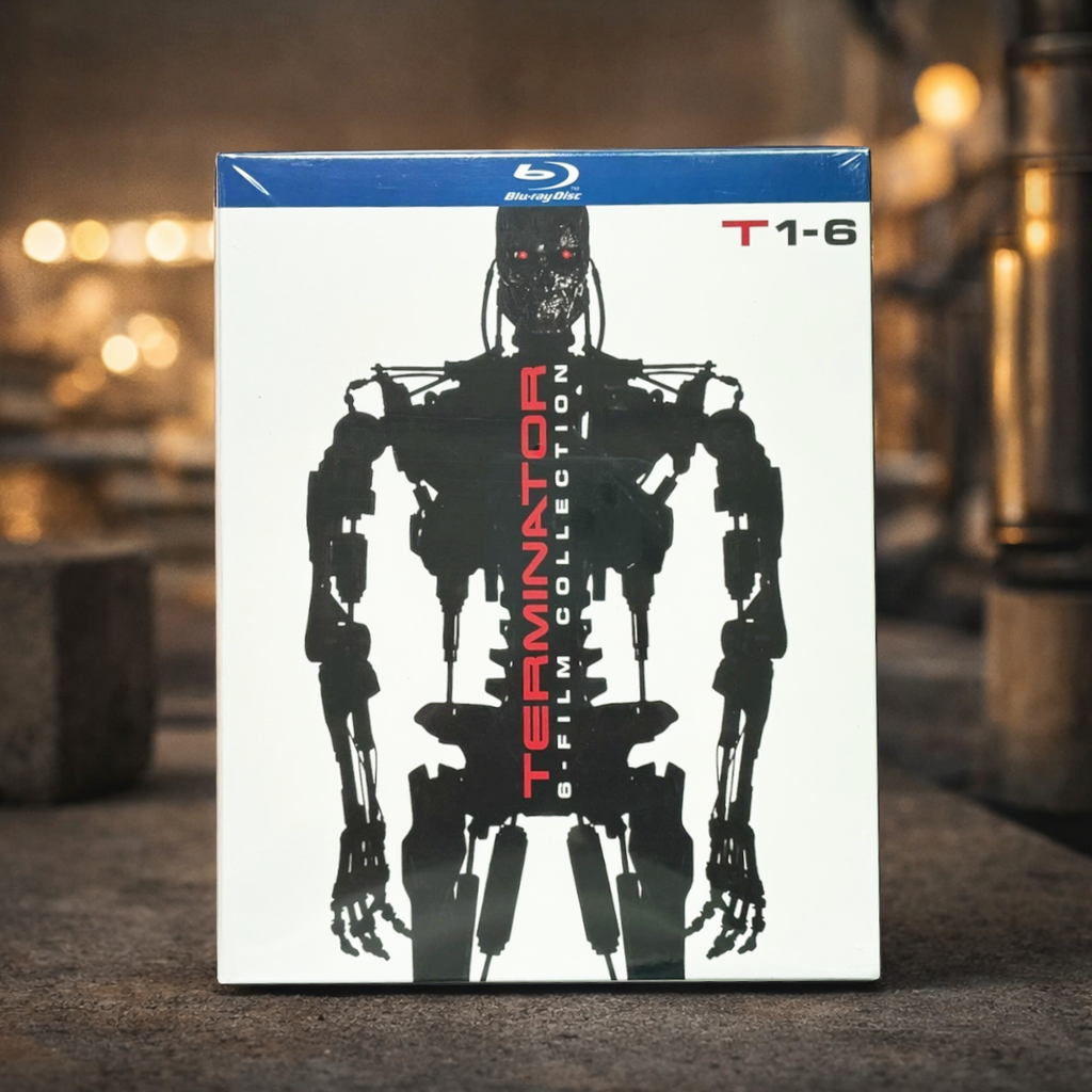Terminator Complete Movie Collection Blu-ray (Films 1–6) | Sci-Fi Action Box Set Sealed | Arnold Schwarzenegger Movies
