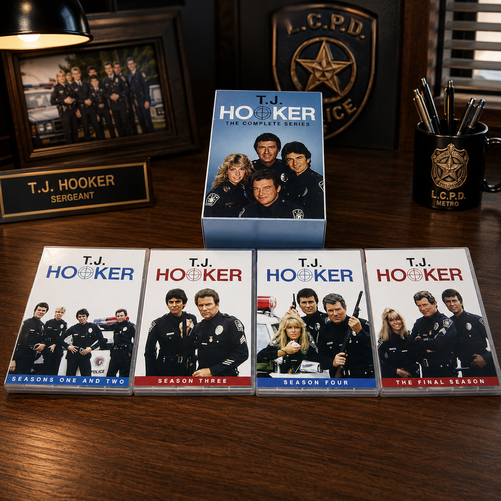 T.J. Hooker Complete Series DVD Box Set | Seasons 1 - 5 | Classic Crime Drama | 2017 Shout! Factory Collection