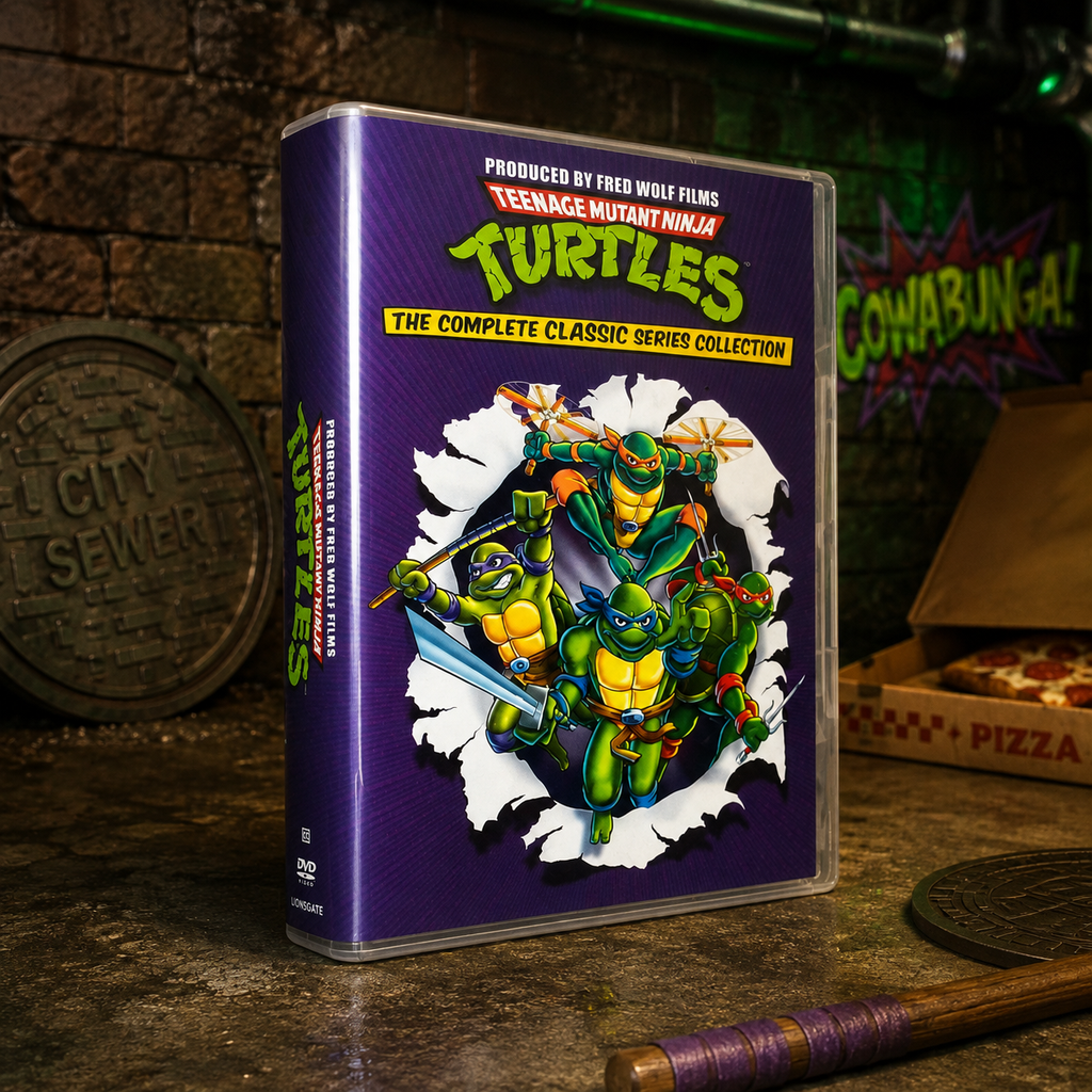 Teenage Mutant Ninja Turtles Complete Classic Series Collection DVD | 1987 Original Series | 23 Disc Set