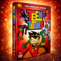 Teen Titans Complete Series DVD, 7 Disc Box Set, Full Animated TV Series, Teen Titans DVD Collection, Superhero Cartoon Gift