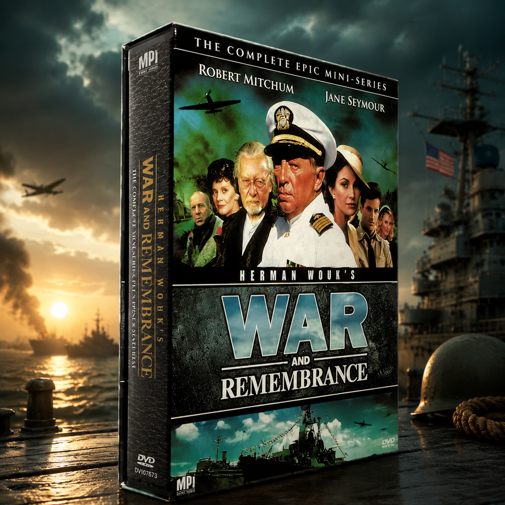 War and Remembrance Complete Epic Miniseries Collection DVD Box Set (13 Disc Collection) | WWII Historical Drama Series