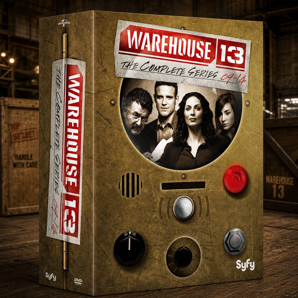 Warehouse 13 Complete Series DVD Box Set - Seasons 1–5 Collection - 16 Discs - Sci-Fi Mystery Adventure