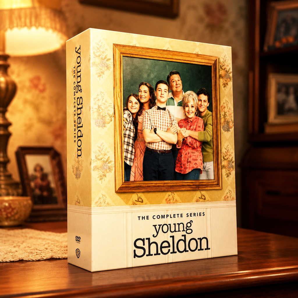 Young Sheldon Complete Series Seasons 1 - 7 DVD Box Set (14 Disc Collection) Sitcom Collector Edition